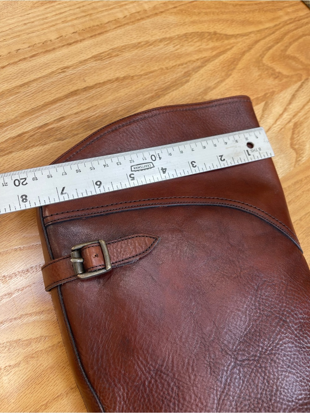 Frye Leather Knee-High Heeled Boots - Picture 5 of 16